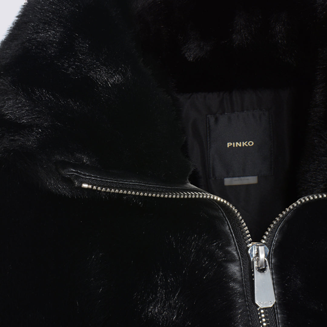 Pinko Coats - Blacks and greys | 8bf93fc16a8c3905256b574559499a2fa5532f45