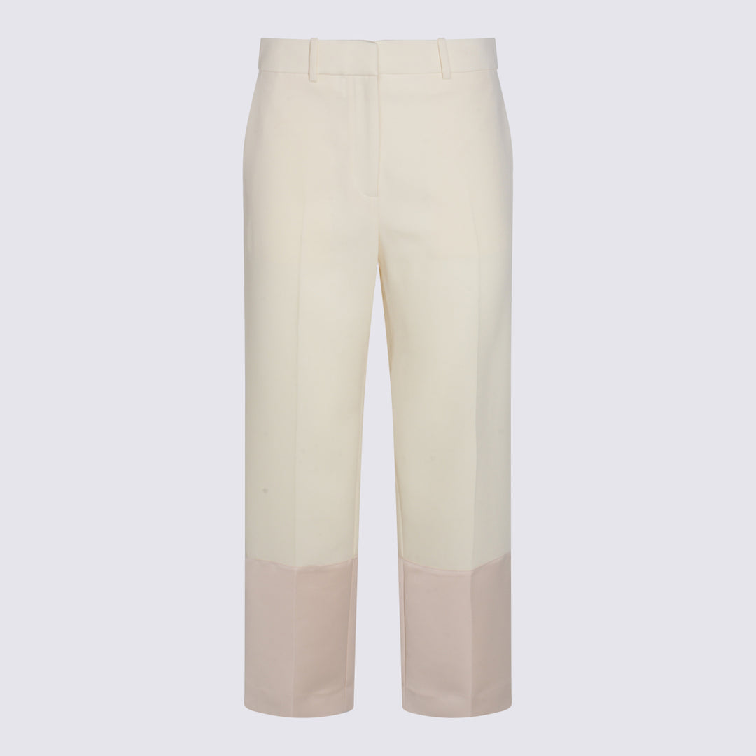 Tory Burch Trousers - French Cream | dd9c06249fd1a30e9c0b6fa899fff575f225a10b