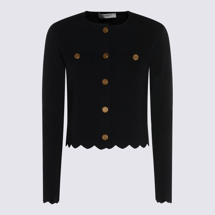 Twin-Set Jackets - Blacks and greys | 16a3a694d4df13ee32a5adcc5345cec9851cf022