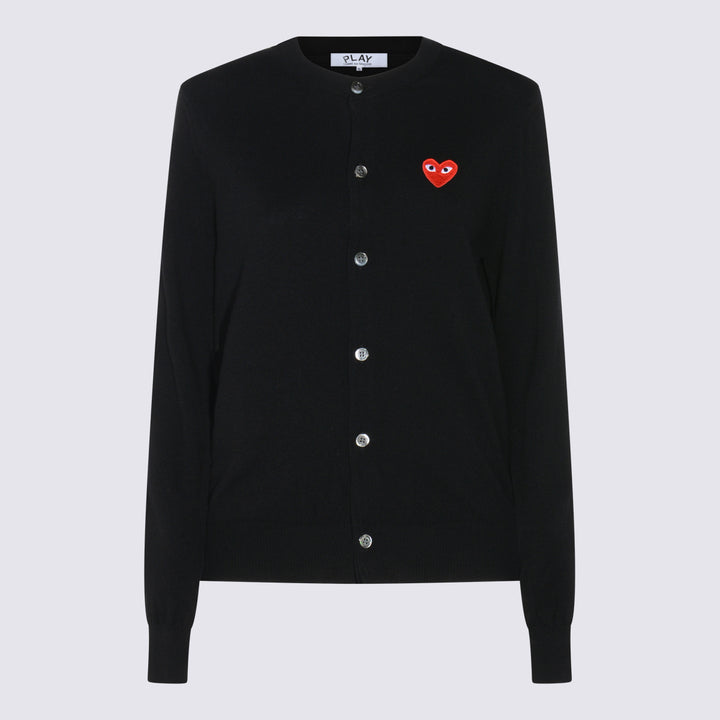 Comme Des Garcons Play Sweaters - Blacks and greys | 63fdd7af1b62926ef72714e371fb1c85dd0aeeb6