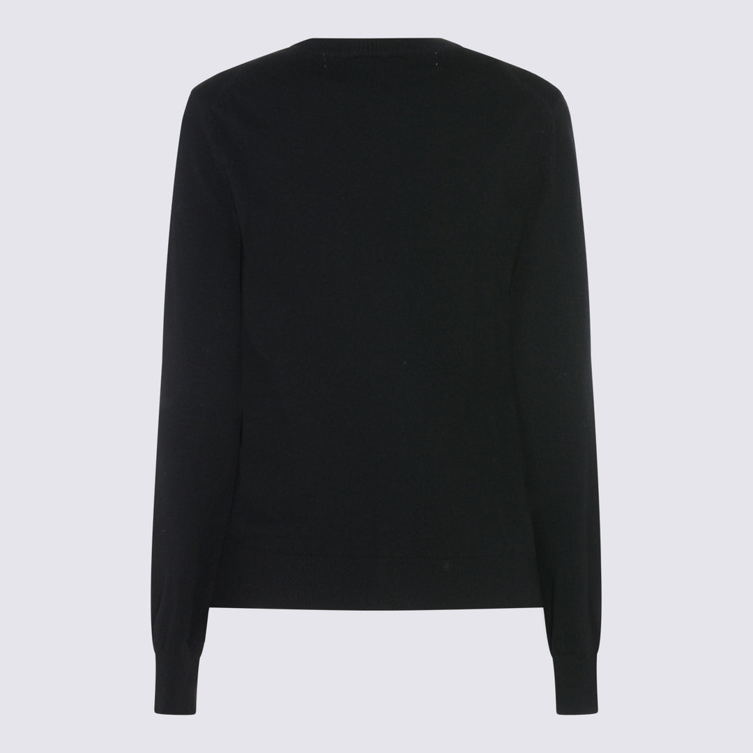 Comme Des Garcons Play Sweaters - Blacks and greys | 7145a8fbae15d97fda15f76804bae5fe6acc4778