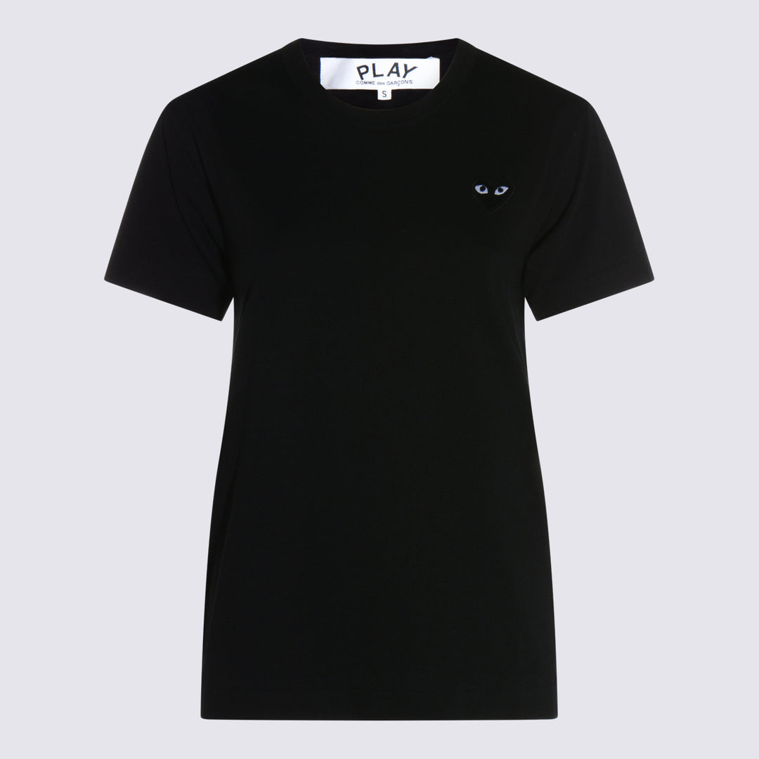 Comme Des Garcons Play T-shirts and Polos - Blacks and greys | 47a581c4debc13d56451bd6eb775f5c35dd61b2f