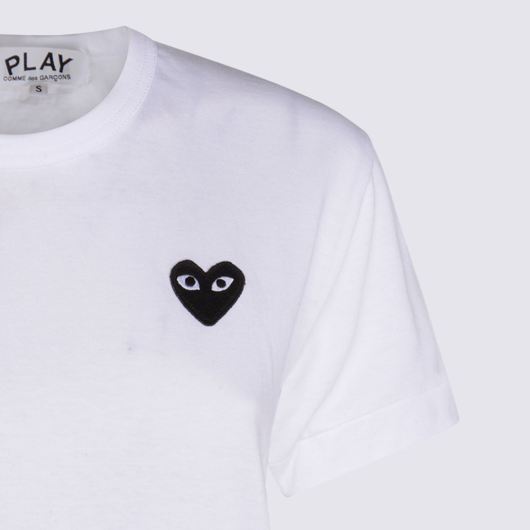 Comme Des Garcons Play T-shirts and Polos - Light and natural | fc8d6c9e42d7ec1b5f0fc6ec693c72ea5a430989