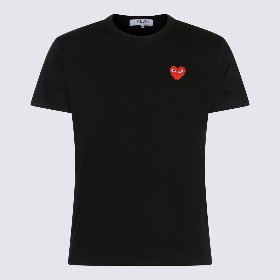 Comme Des Garcons Play T-shirts and Polos - Blacks and greys | cc672009d9f3c3d5ab0fe7c20dcc7fa8055f11ca