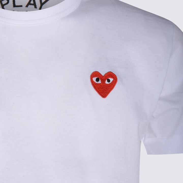 Comme Des Garcons Play T-shirts and Polos - Light and natural | 89c5ba9025d5ee315eecef77e816832afbf14c49