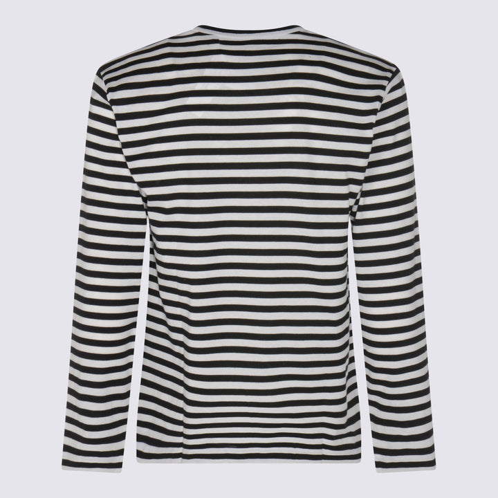 Comme Des Garcons Play T-shirts and Polos - Blacks and greys | 98c346753eda37f69bf72fd3b9413e0bdee5966c