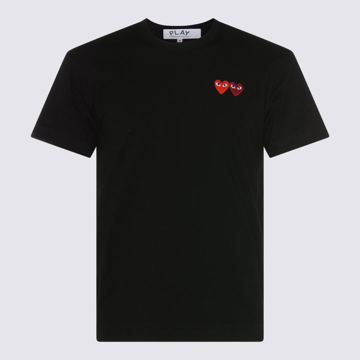 Comme Des Garcons Play T-shirts and Polos - Blacks and greys | 0143a04771fd2e36836578470a7db82f46f3e1d5