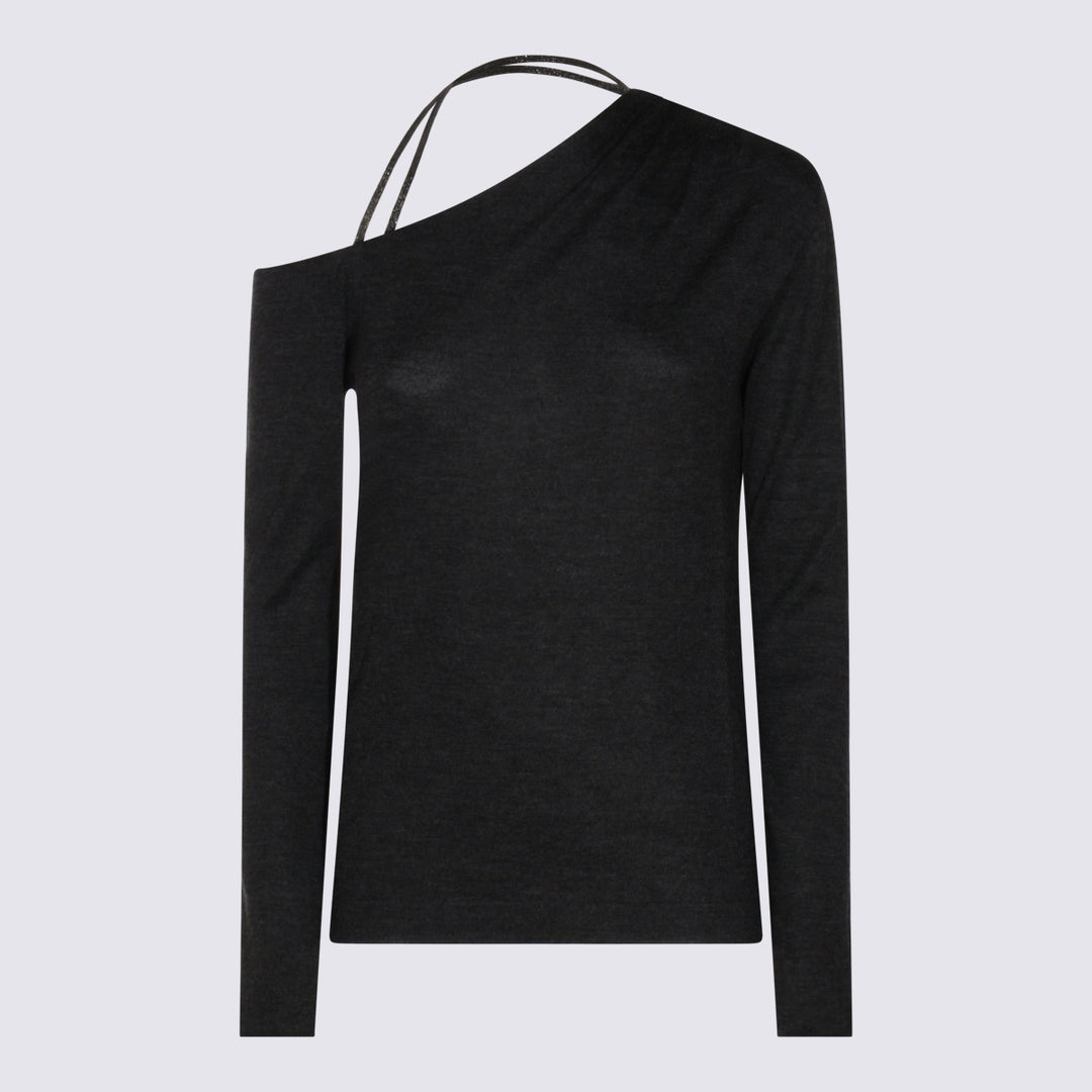 Brunello Cucinelli Sweaters - Blacks and greys | 3d17efa310690b84a8481b67849d9d81d660fdaa