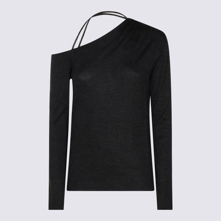 Brunello Cucinelli Sweaters - Blacks and greys | 3d17efa310690b84a8481b67849d9d81d660fdaa