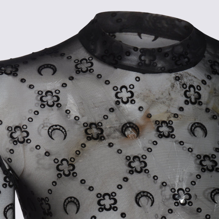 Marine Serre Top - Blacks and greys | 2575151633c72aed4999a4a8394d36cce9e8ef2b