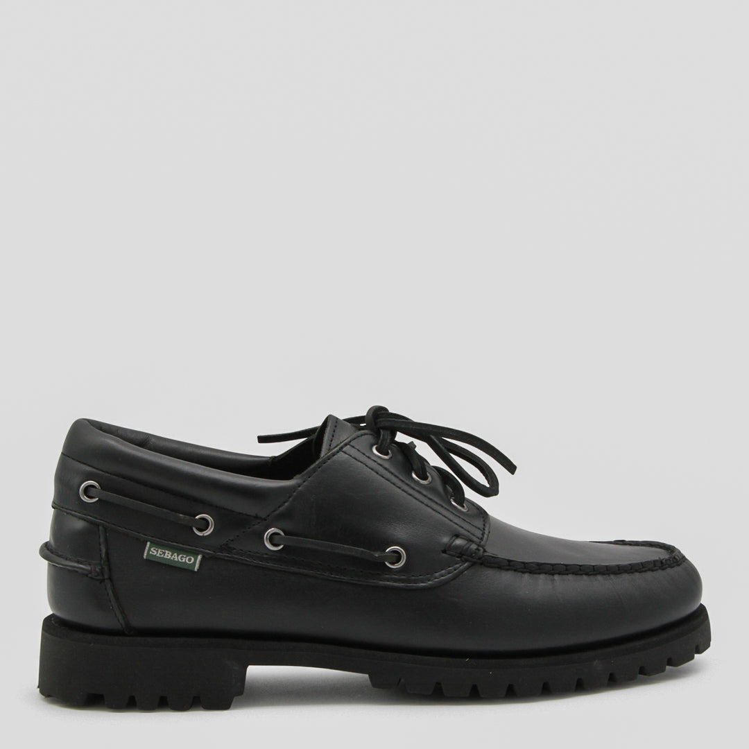 Sebago Flat shoes - Blacks and greys | b00d23e52e16585c37989005623573e92e5fd3f4