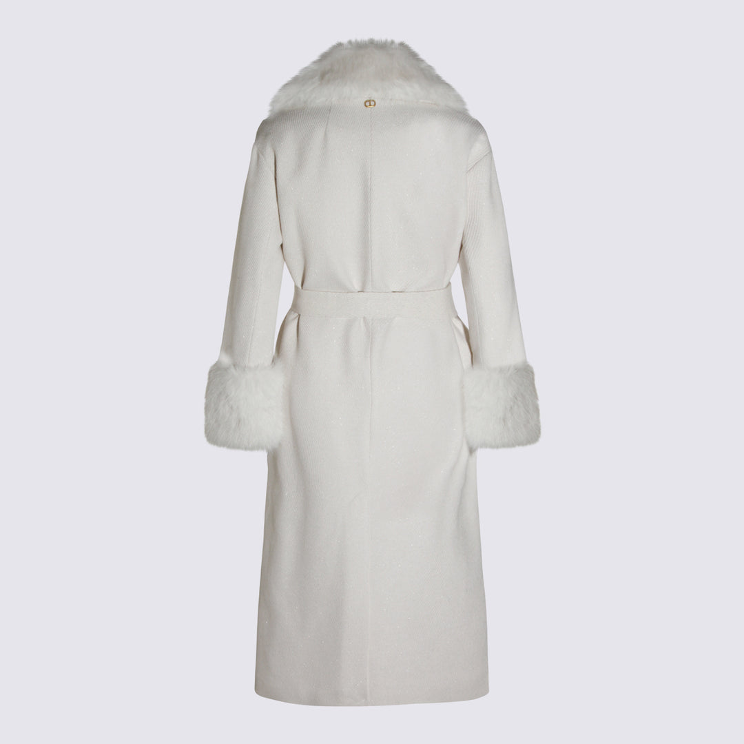 Twin-Set Coats - SALE PEPE NEVE/SILVER | 9c659a395ce3e28ab0fdf3cb53e5667d375980b2