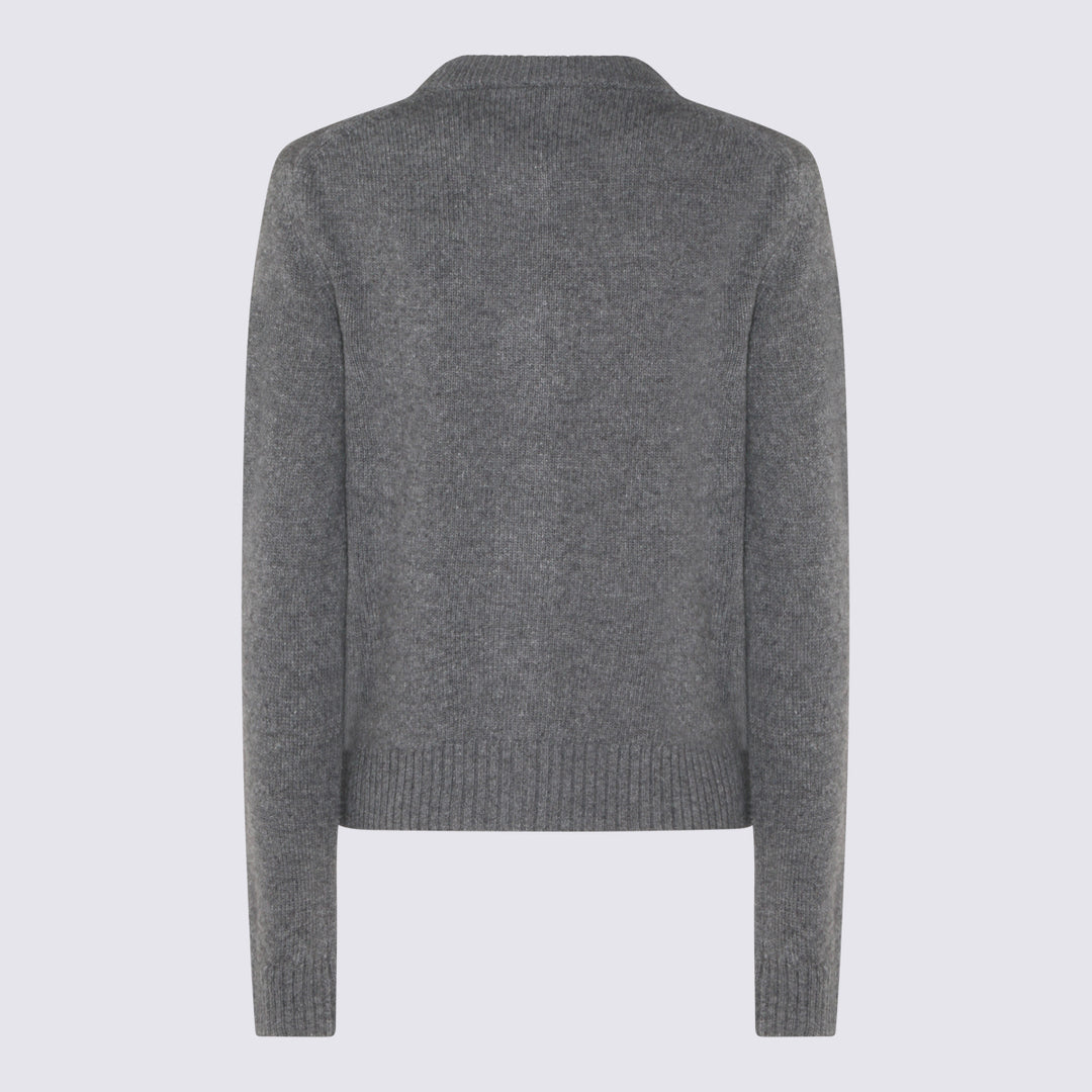 Ganni Sweaters - CHARCOAL GREY | 9004219e78518840218bee1180c4f513e92d3c70