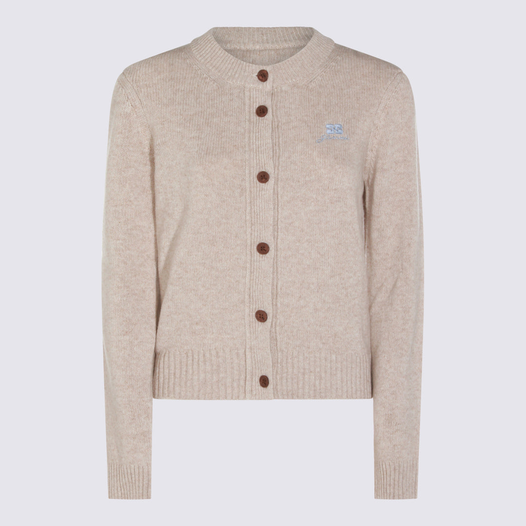 Ganni Sweaters - SAND | 79596424d6f370594a830afadd6c20b9e9cbce58