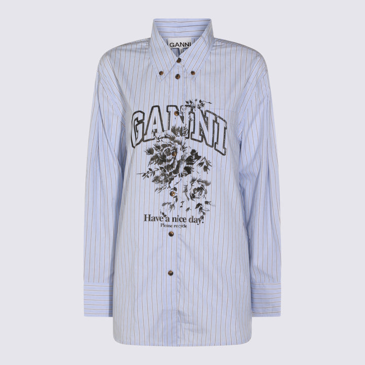 Ganni Shirts - LAVENDER LUSTRE | 91497e7450d4a6fac41fa354399375221af67640