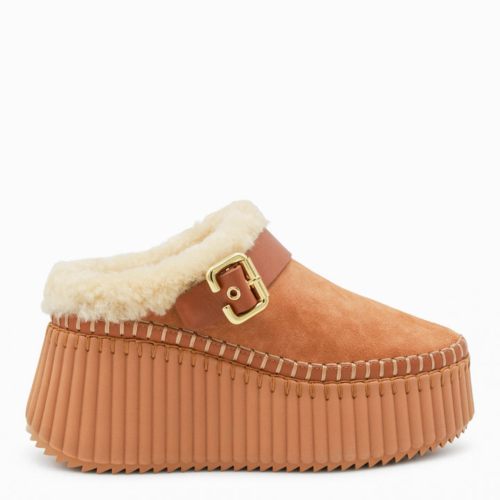 Chloè Sandals - POTTERY BROWN | eeffc9213f9d28132b68f892eda69eab04332a8b