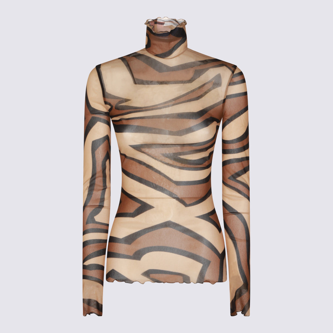 Emilio Pucci T-shirts and Polos - Brown | 72e818b99acb17a303b3c97815725a4edbc2c64e