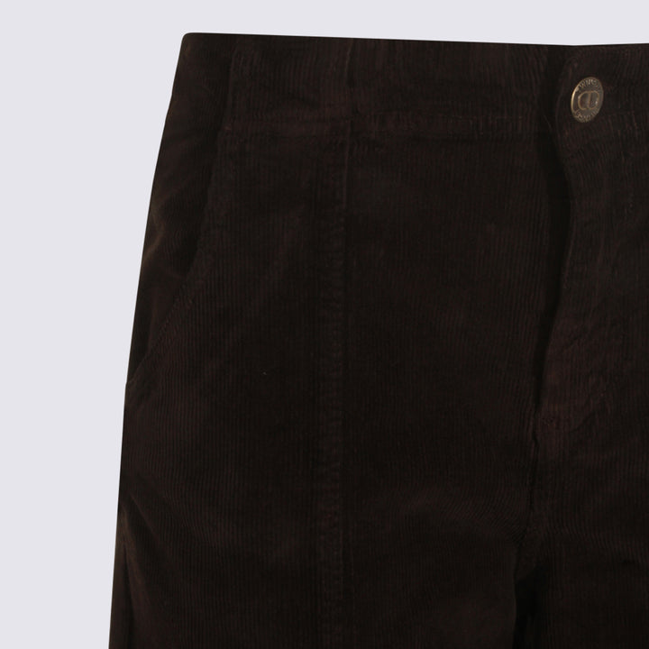 Twin-Set Trousers - BLACK CHOCOLATE | ba5ad1019b4198091cc4a761bf1ddb2342c1595f