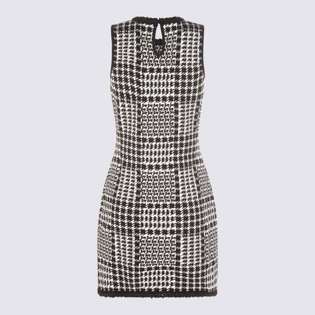 Twin-Set Dresses - CHECK NEVE/NERO | 0581f63da7b04ecfdd97a06689cc6bce50b676be