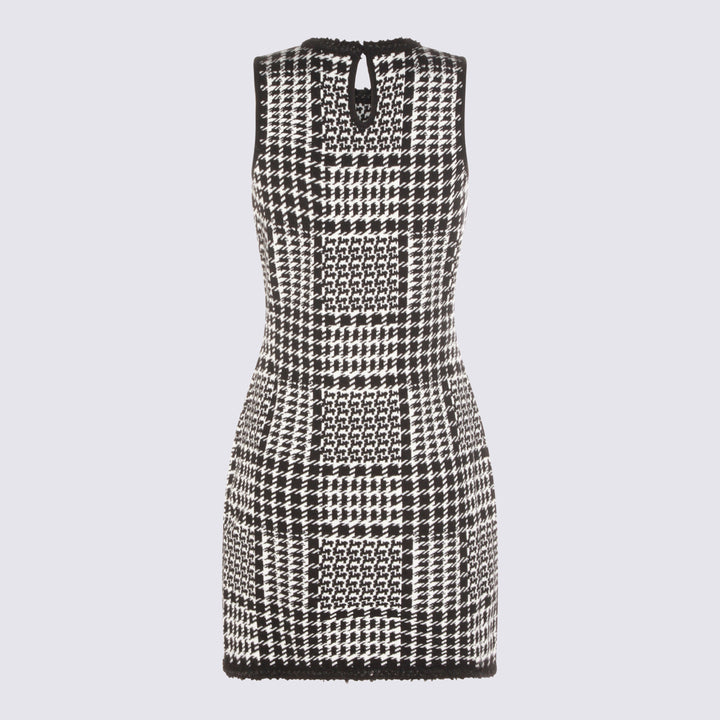 Twin-Set Dresses - CHECK NEVE/NERO | 0581f63da7b04ecfdd97a06689cc6bce50b676be