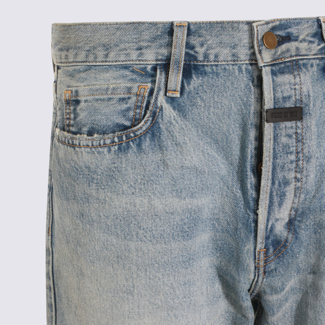 Fear Of God Jeans - LIGHT INDIGO | 5d2de55f712d38f45d4ea7bc35ee3c752541da72