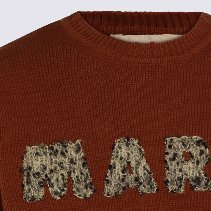 Marni Sweaters - MAROON | 057f3d5025d08ab1a8f0f9b2aea75a4646cb3e28
