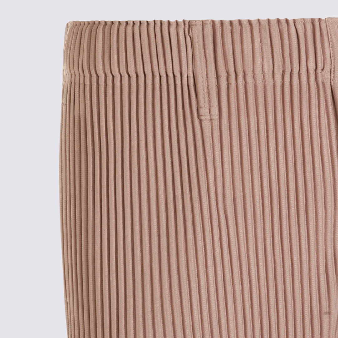 Homme Plisse Issey Miyake Trousers - Light and natural | 712d57e42e1a8631aa0dafc001d4d2fde29fe811