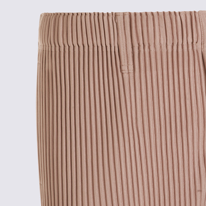 Homme Plisse Issey Miyake Trousers - Light and natural | 712d57e42e1a8631aa0dafc001d4d2fde29fe811