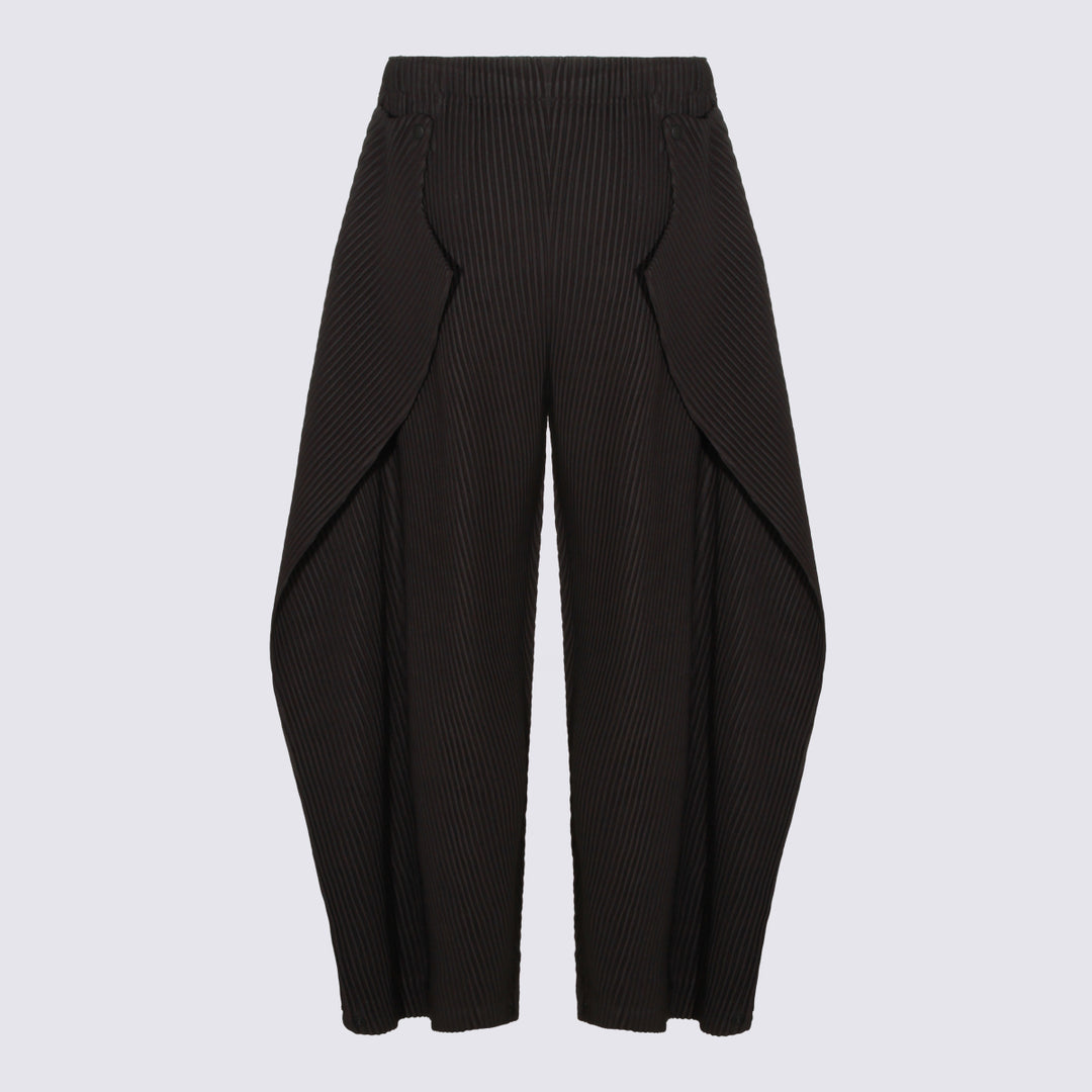 Homme Plisse Issey Miyake Trousers - Blacks and greys | 59ea06140e4c241efe885de93ffd8ada1f788993