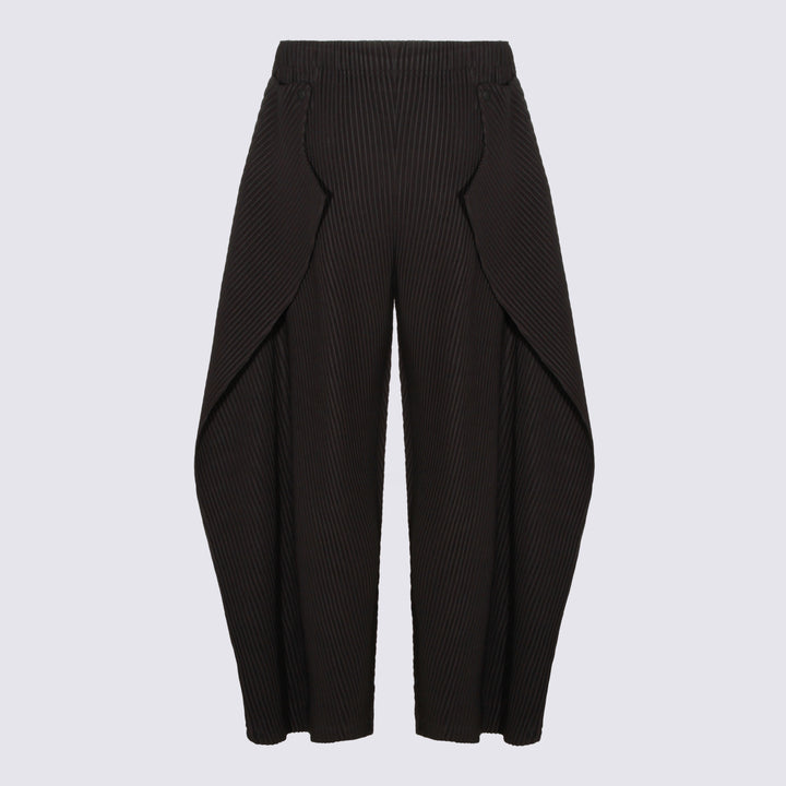 Homme Plisse Issey Miyake Trousers - Blacks and greys | 59ea06140e4c241efe885de93ffd8ada1f788993