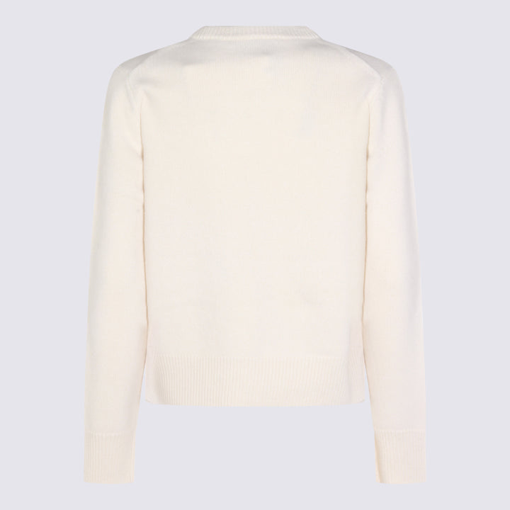 Maison Kitsune' Sweaters - ECRU / TAN BEIGE | 67ab3468e460bdc78c5b45348f5442e654f90271