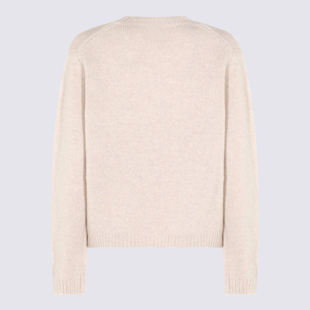 Maison Kitsune' Sweaters - PARCHMENT WHITE | 8acdc2e3a77fd91af2c40177d1906f0d15a7876e
