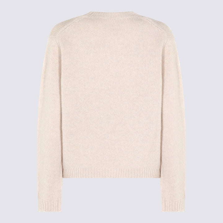 Maison Kitsune' Sweaters - PARCHMENT WHITE | 8acdc2e3a77fd91af2c40177d1906f0d15a7876e