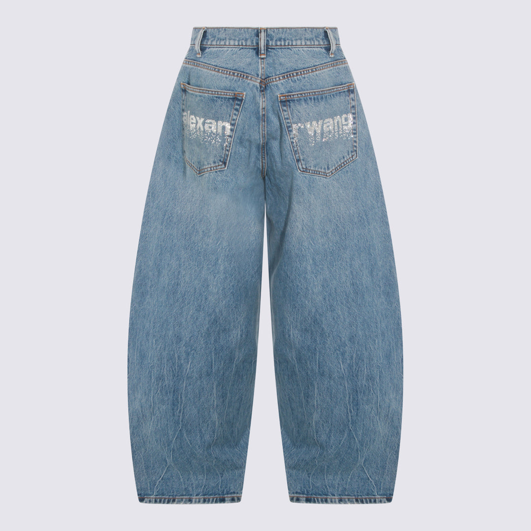 Alexander Wang Jeans - VINTAGE LIGHT INDIGO | b0565215ad5dd53ab3952168d5d93f26888df460