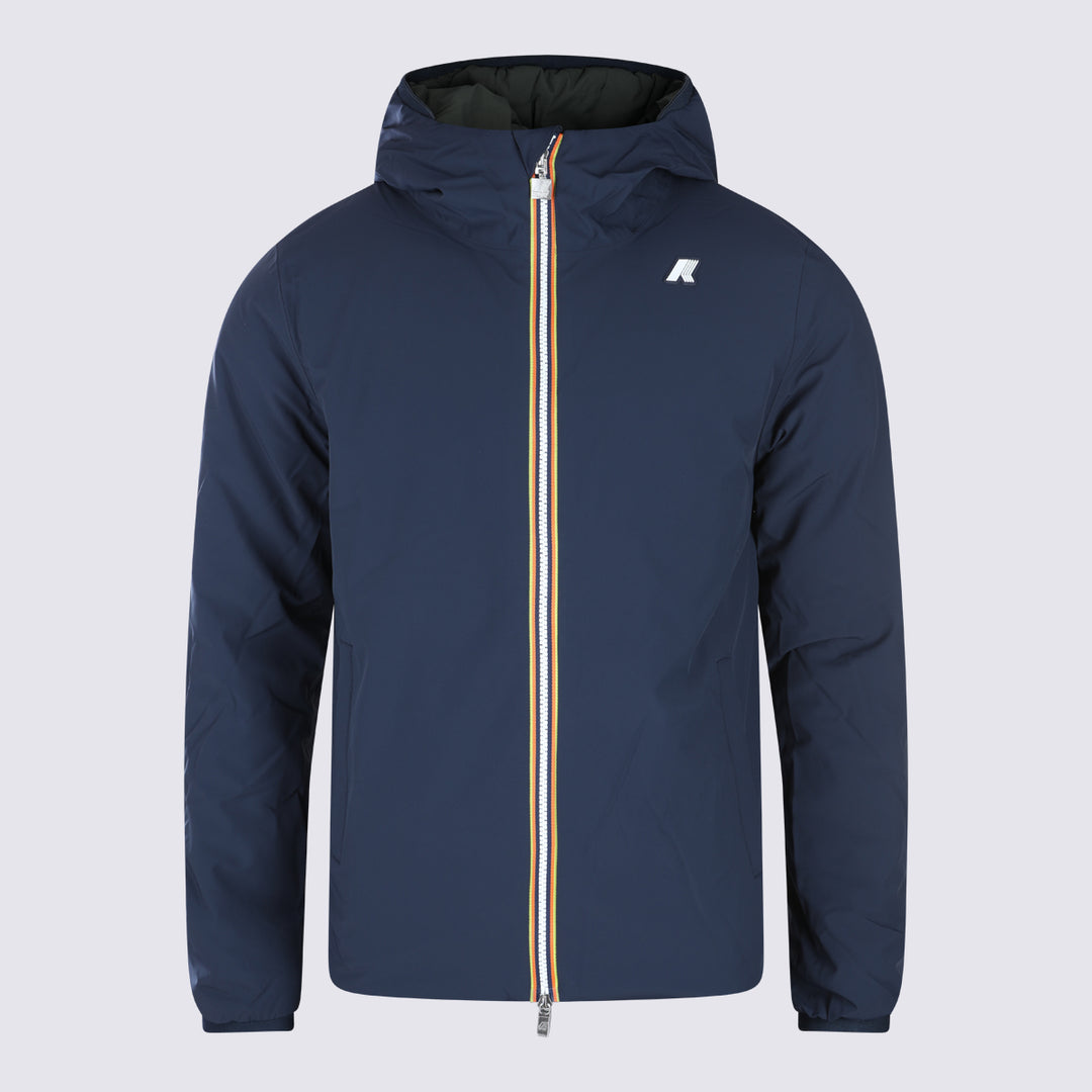 K-Way Jackets - BLUE DEPTH-GREEN BLACKISH | 8e155b5fded373fd092d8066143fe306e9c7971b