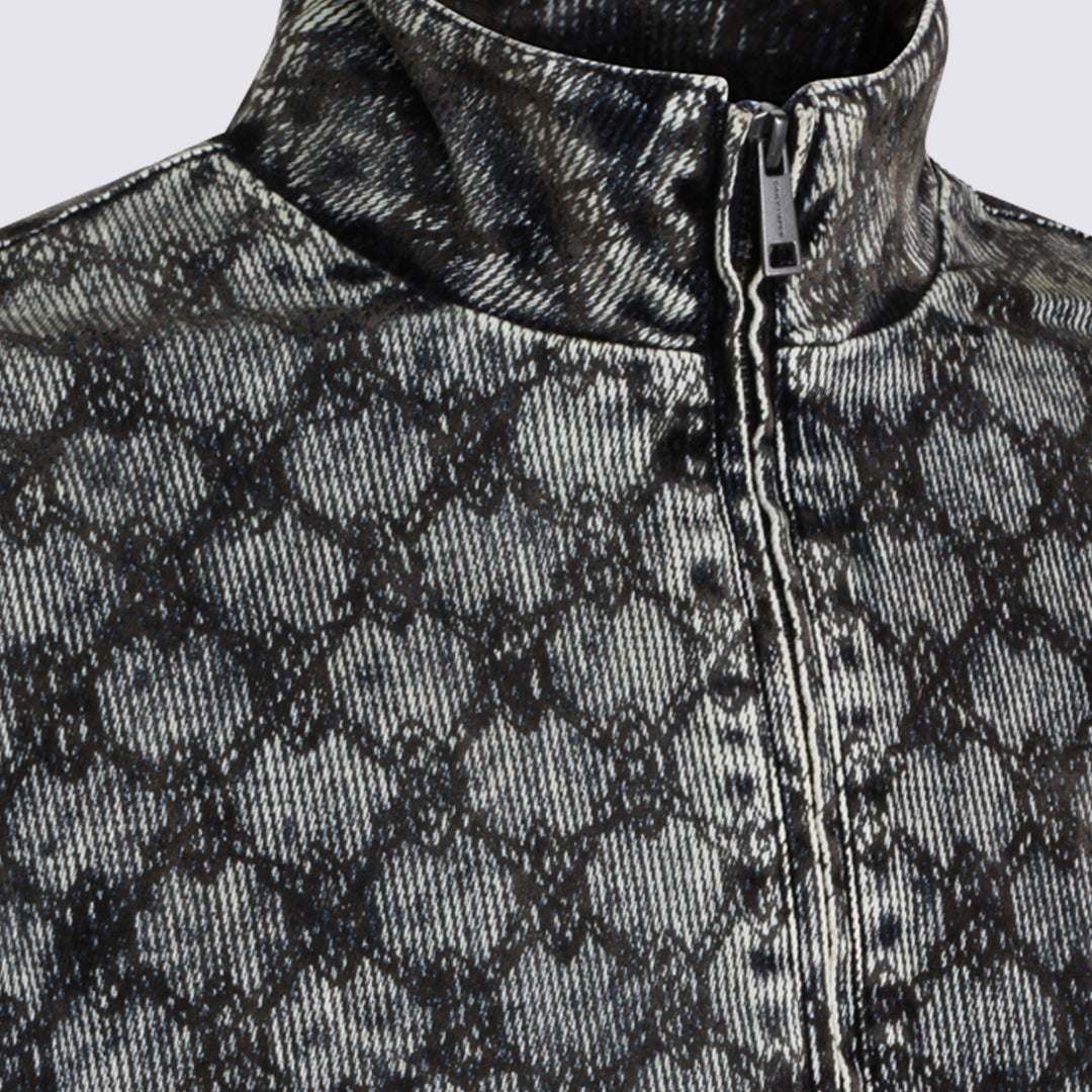 Daily Paper Uomo Sweaters - Blue and green | 4d72a2af9ccf9e6025b952c59c75d3f31d12f6d8