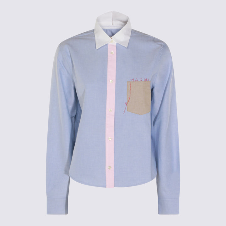 Marni Shirts - SAPPHIRE | c0667791444f4a7cbafedf99e0a5c3b72c44c1b0