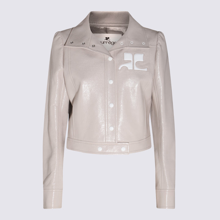 Courreges Jackets - MASTIC GREY | 481aa545bb262d54f2884c2041fb3d788fe33e6d