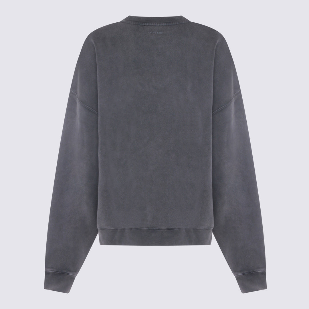 Anine Bing Sweaters - WASHED BLACK | 174ef7057231c93f3d5e599d664c597095f8e2d6
