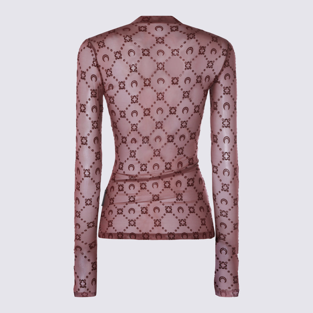 Marine Serre Top - AUBERGINE | 766aecf3b48b4d02941d06d0aa979d74eec6f2dc