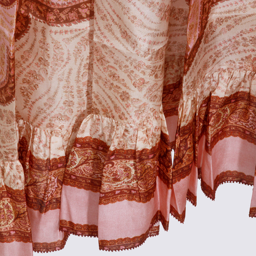 Zimmermann Skirts - TAPESTRY BURGUNDY MULTI | 9340484321e186795c939ef566722d2c86aea445