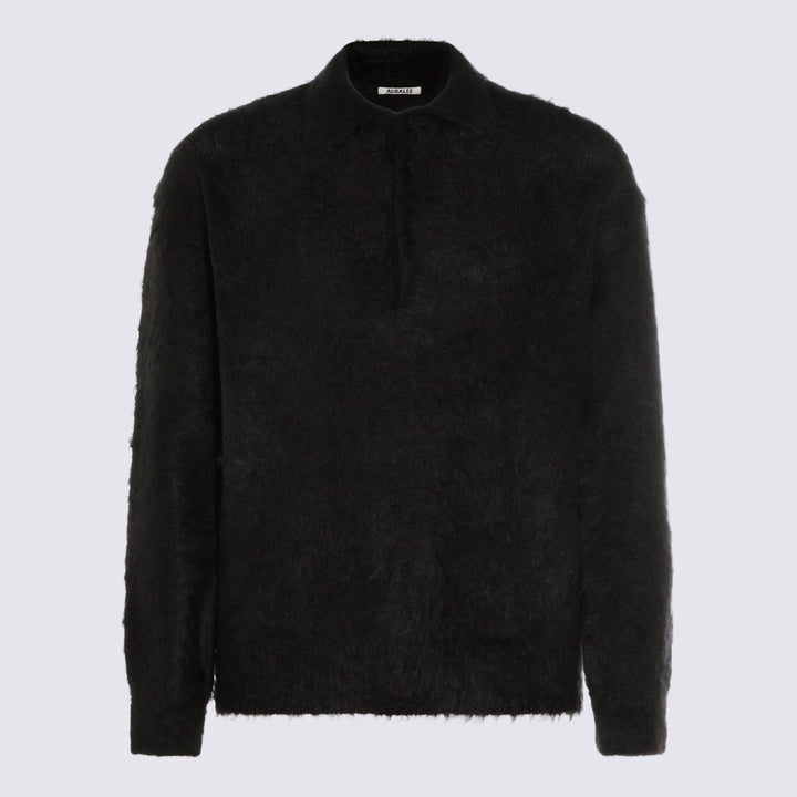 Auralee Sweaters - Ink Black | 7df70408e417d3757ab60ea9785bc4165bb7f2dd