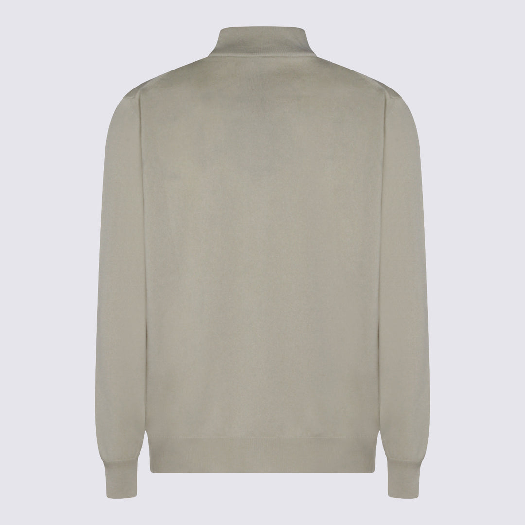 Kiton Sweaters - SAGE GREEN | a3945eef01c0630b98399b27ef828d8ea8623d51