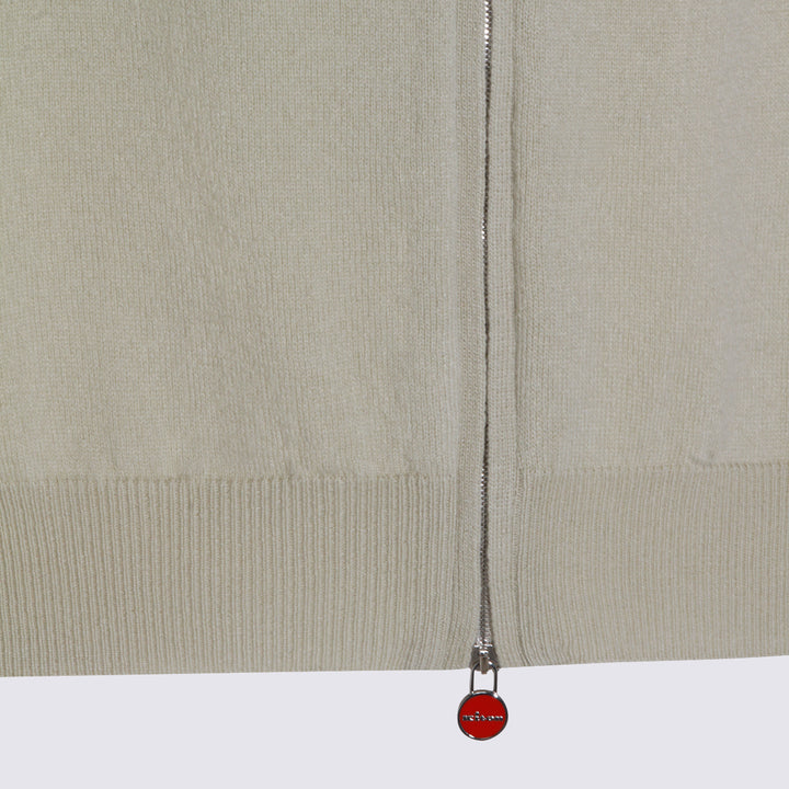 Kiton Sweaters - SAGE GREEN | 7399b49f9d1bc29210db93dbb48ab62b51b73696