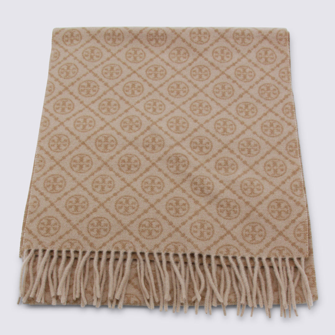 Tory Burch Scarfs - Light and natural | 464db1fff19bfa6349fc66a8c21936485f0212f8