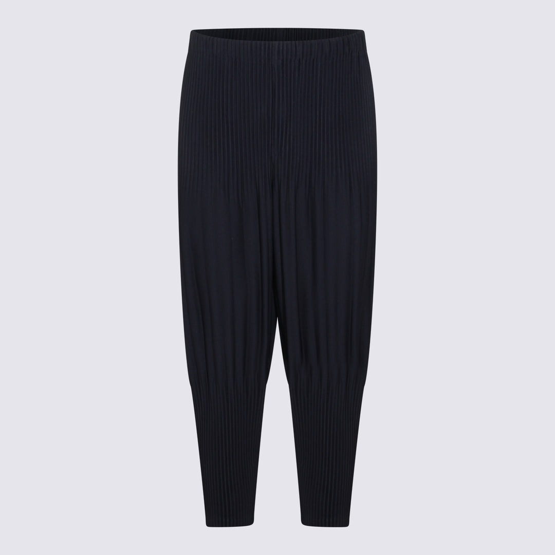 Homme Plisse Issey Miyake Trousers - Blue and green | 03674bf42c35916b63d361ba076d7af4278fc45f