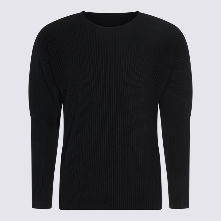 Homme Plisse Issey Miyake Top - Blacks and greys | 482d1ecea5d8fcd22a7d8e1f4924edc953d8688e