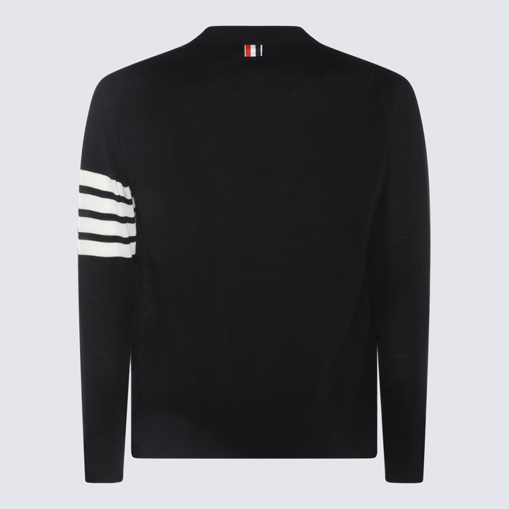 Thom Browne Sweaters - Blacks and greys | f7c7de130dc04ec0580437576c5c5a0f81b289a2