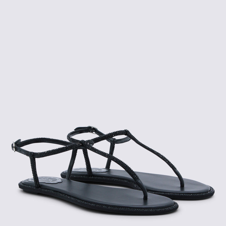 René Caovilla Flat shoes - Blacks and greys | 8269b715fe7435d0d0c52d3a9c35ef0aed91155f