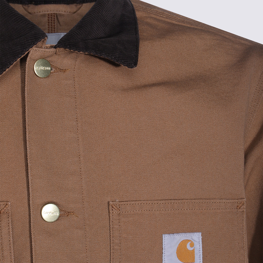 Carhartt Wip Jackets - HAMILTON BROWN | 21d724473e4f4fcd206fa03f6191b1c399d17a32
